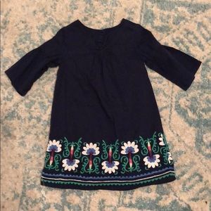 Gap 3T embroidered dress